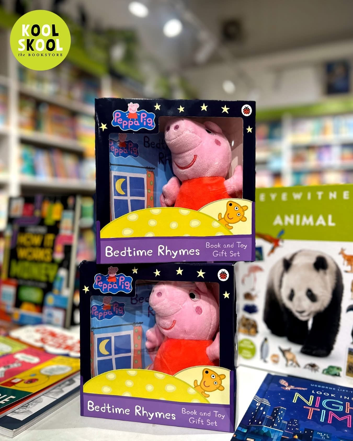Peppa Pig Soft Toy + Book Set
