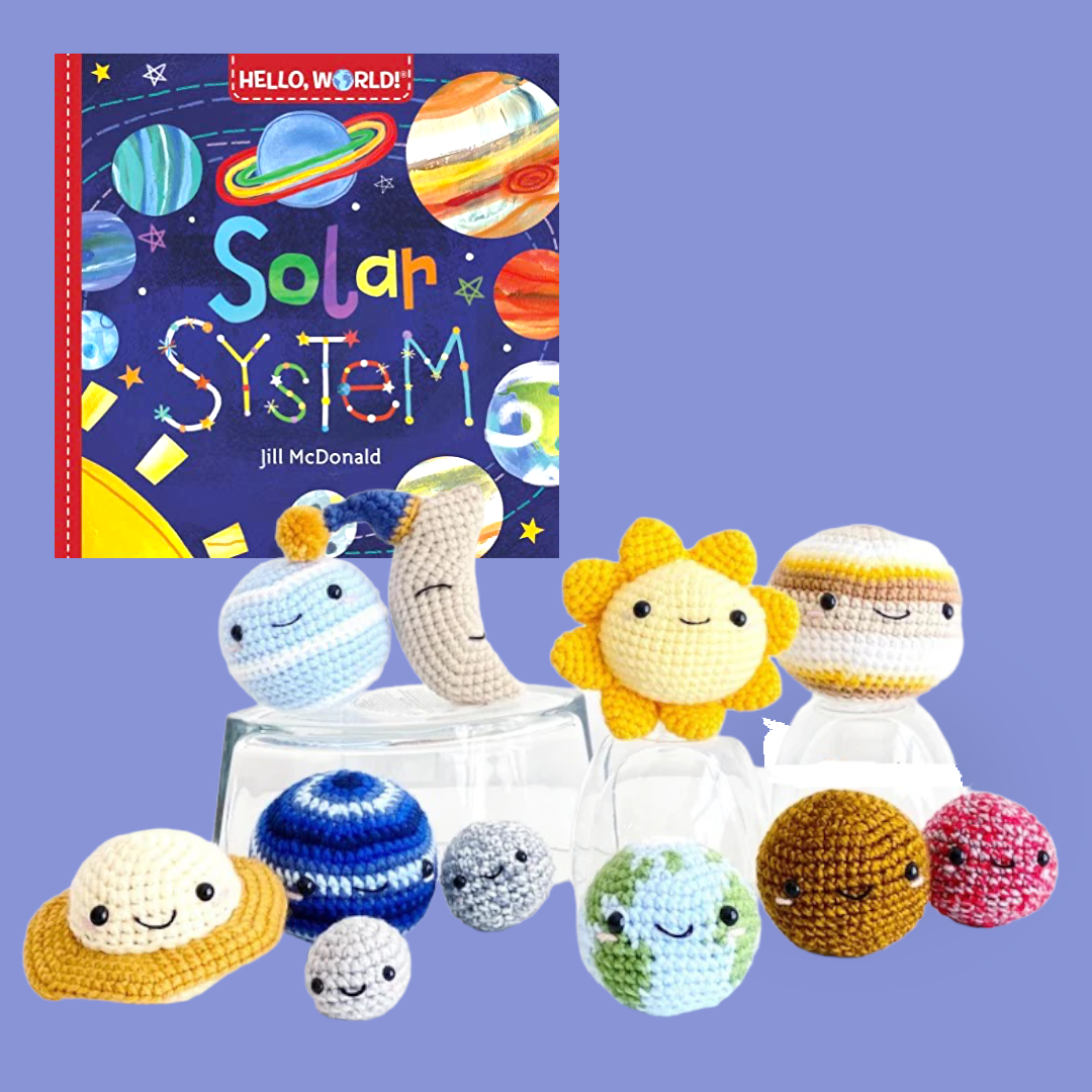 Solar System Set (Crochet + Book)