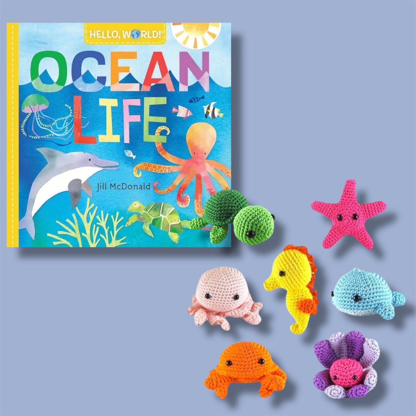 Ocean Life (Book + Crochet)