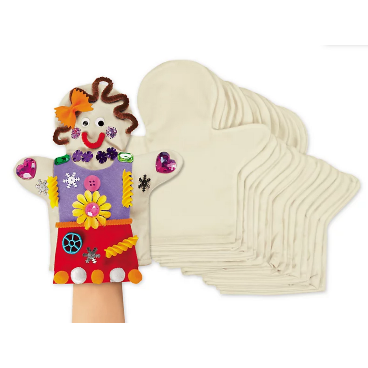 DIY Hand Puppet and Storybook Set